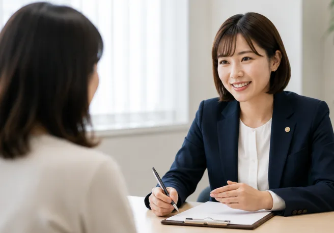 代表がヒアリングしている様子